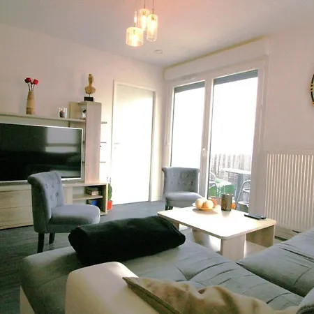 Nice 56m With Balcony In Gonfreville-lʼOrcher